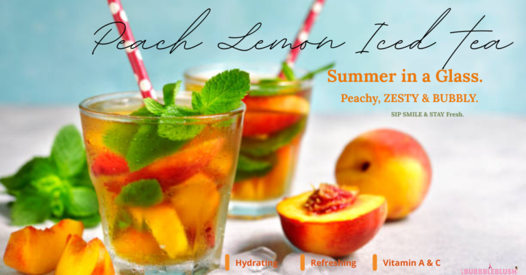 Peach Lemon Iced Tea